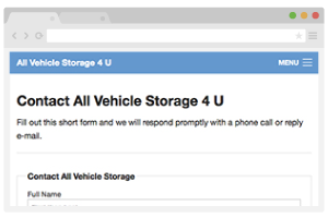 All Vehicle Storage 4 U - Web Master/SEO 2013 - Present